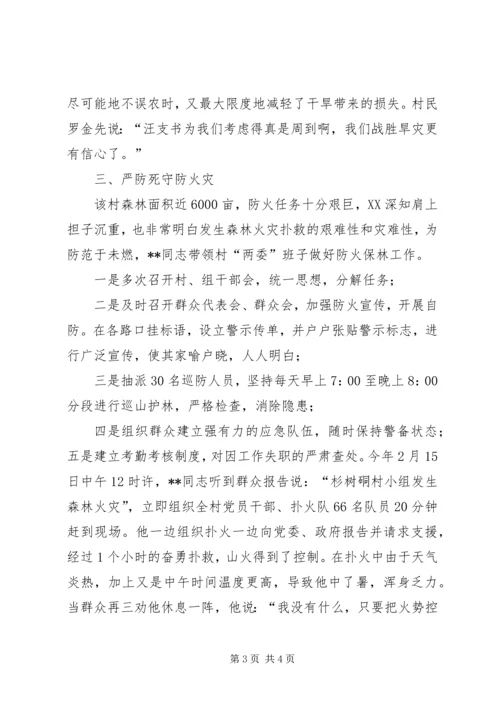 村党支部书记抗旱救灾先进事迹 (4).docx