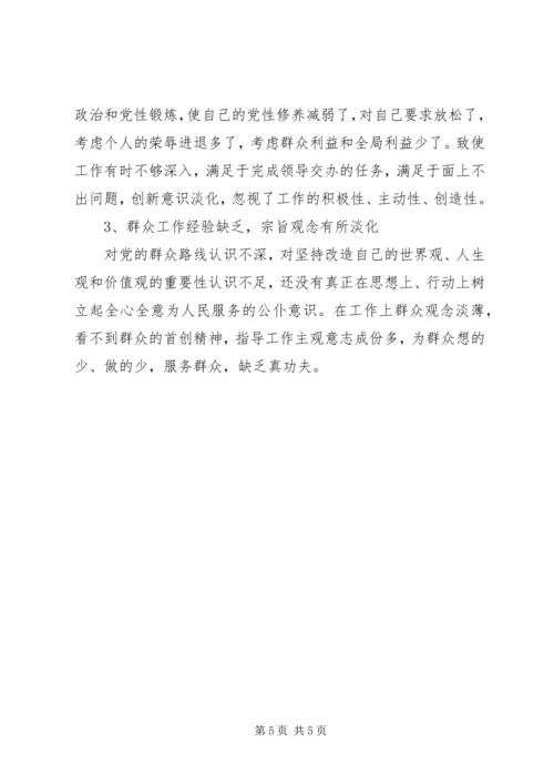 四风问题对照检查整改措施思想报告_1.docx