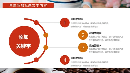 美味休闲下午茶咖啡厅介绍咖啡介绍PPT模板
