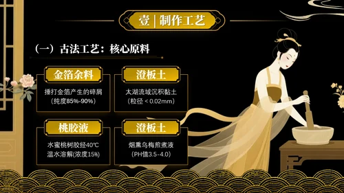 中国传统色之泥金