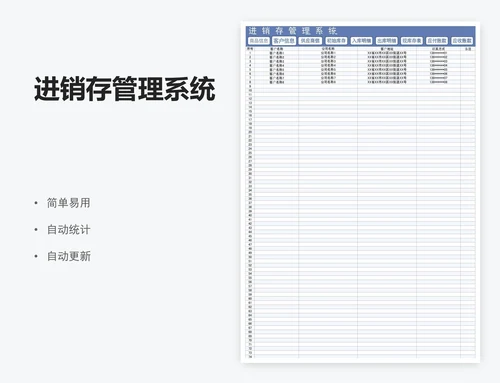 进销存管理系统
