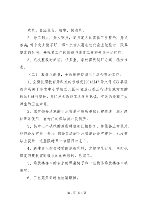 学校园卫生自查报告 (3).docx