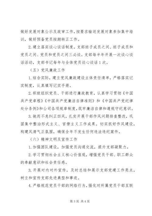 4某年度支部党建工作目标责任书.docx