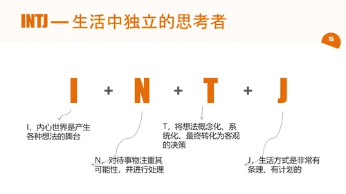 性格放大镜公司企业员工培训PPT模板