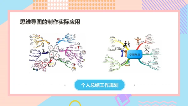 思维导图新思路通用PPT模版