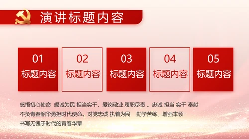 社区民主生活会学习主题动态PPT