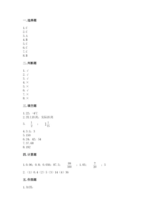 六年级下册数学期末测试卷及完整答案（必刷）.docx