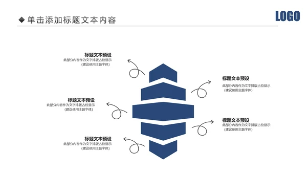 蓝色大气公安警察工作汇报PPT