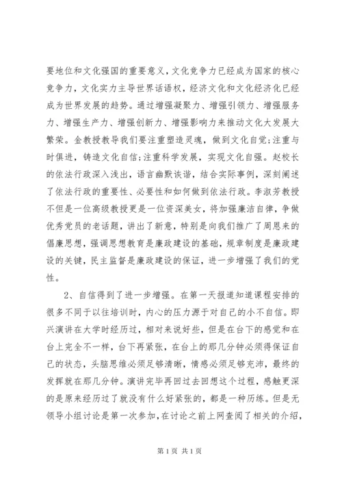 关于年轻干部培训心得体会.docx