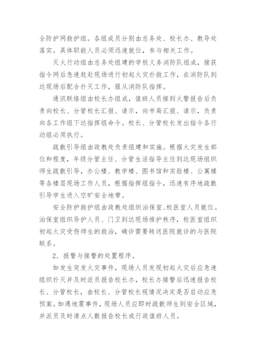 火灾消防应急演练预案.docx