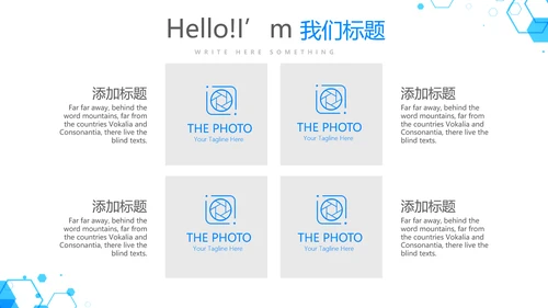 蓝色医疗医药代表工作汇报动态PPT