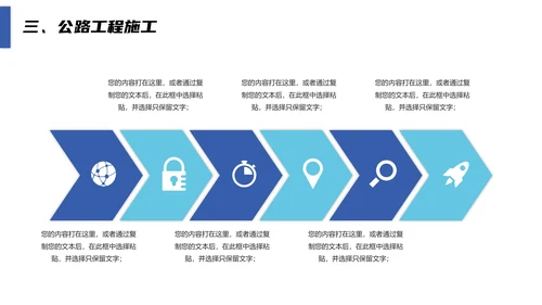 马路街道公路道路建设修路工程PPT汇报