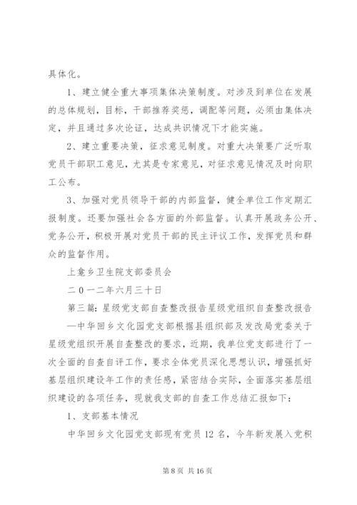 党支部自查整改报告 (2).docx