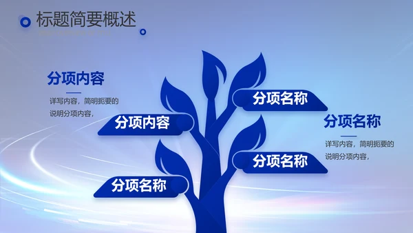 蓝色科技感科技项目信息化工作总结PPT