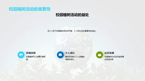 植树行动 启动环保