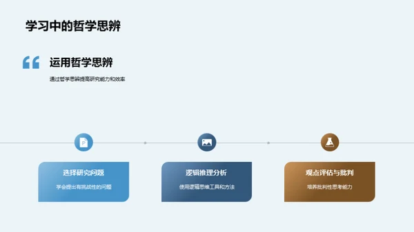 哲学思辨的艺术