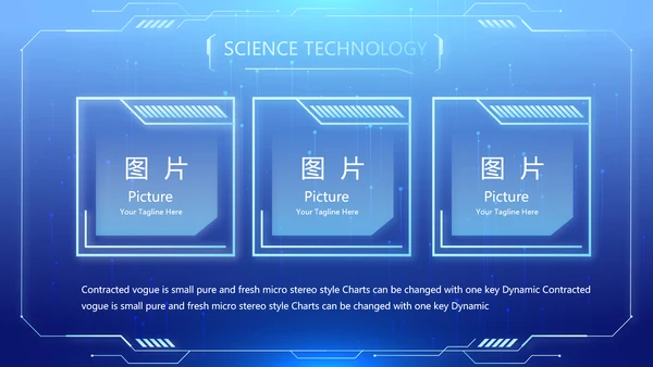 蓝色医疗科技信息化建设工作总结PPT
