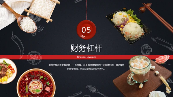 大咖食堂美食餐饮策划PPT模板