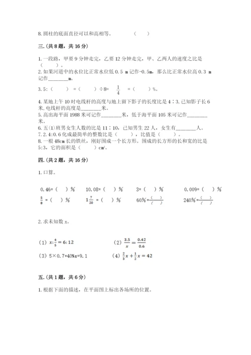 北京海淀区小升初数学试卷附答案【达标题】.docx