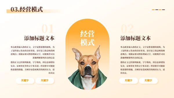 宠物代养宠物寄存商业计划书模板