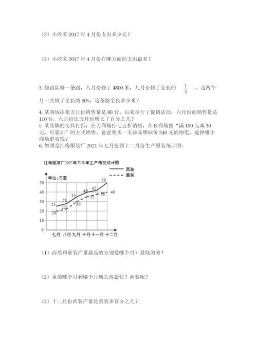 北师大版小学数学六年级下册期末检测试题（全国通用）.docx