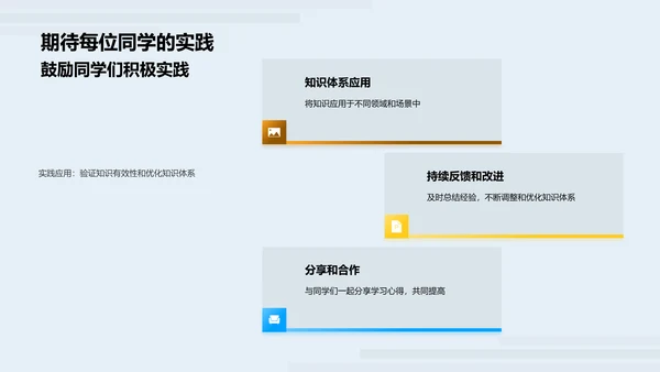 本科阶段知识体系构建PPT模板