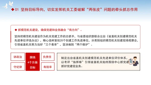 党建事业发展党课坚持三个导向发挥三个作用PPT课件