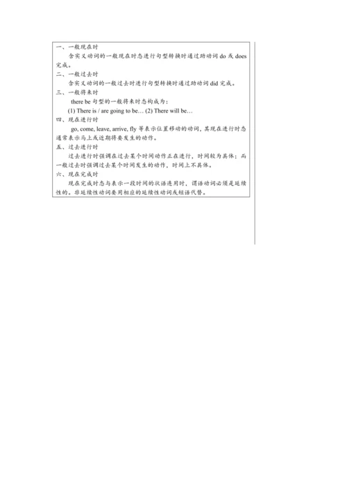 【轻松备课】外研版初中英语九年级上Module 1 Unit 3教学详案