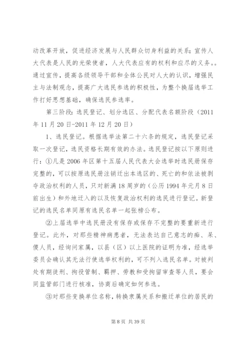 人民代表大会选举实施方案[小编推荐]精编.docx