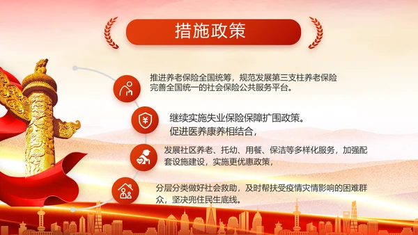 红色大气党建民主生活会学习主题动态PPT模板