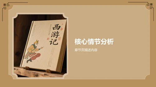 西游记名著导读PPT模板