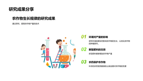 农学科技进步答辩PPT模板