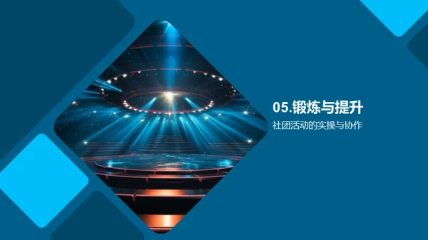 社团活动，我们的舞台