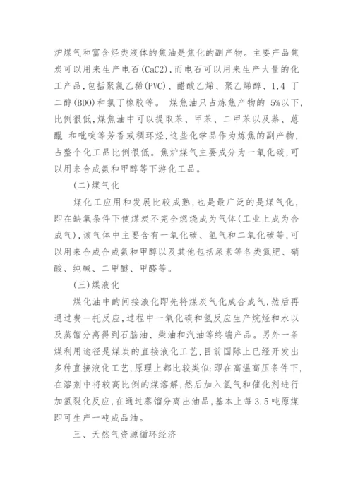 柴达木循环经济的分析论文.docx