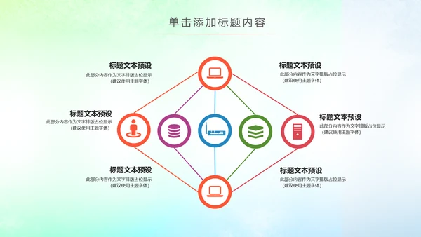 精美时尚水彩音乐艺术培训PPT模板
