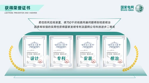 安全用电 你我同行_国家电网电力通用PPT模板