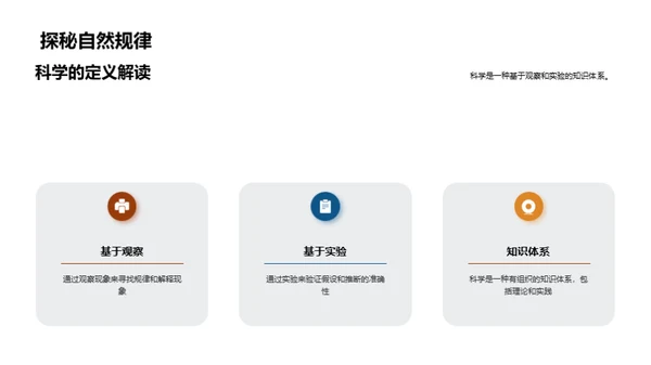 科学精神与我们的生活