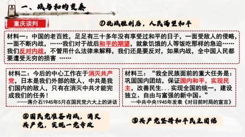 第七单元 人民解放战争 大单元教学课件（26张PPT）