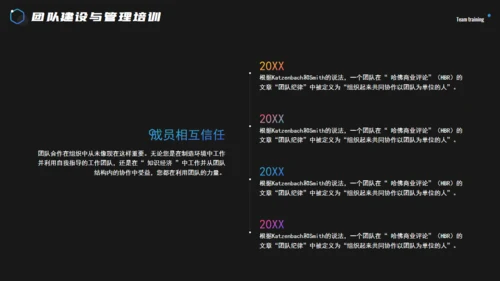 科技感团队建设与管理培训通用PPT课件