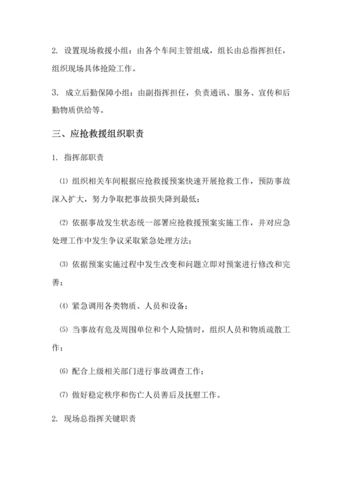 家具厂危险废物环境事故应急专题预案.docx