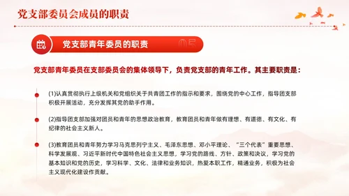 红色党建党支部基础知识党支部的工作机制党课PPT