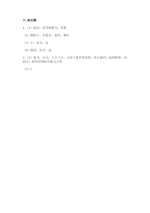 教科版科学六年级下册期末测试卷精品【考点梳理】.docx