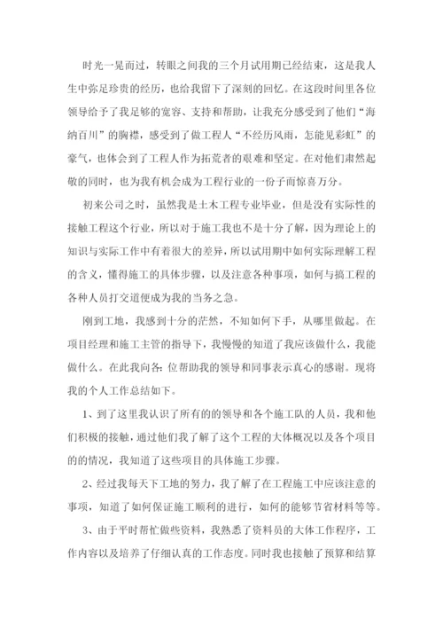 公司新员工试用期工作总结(通用7篇).docx