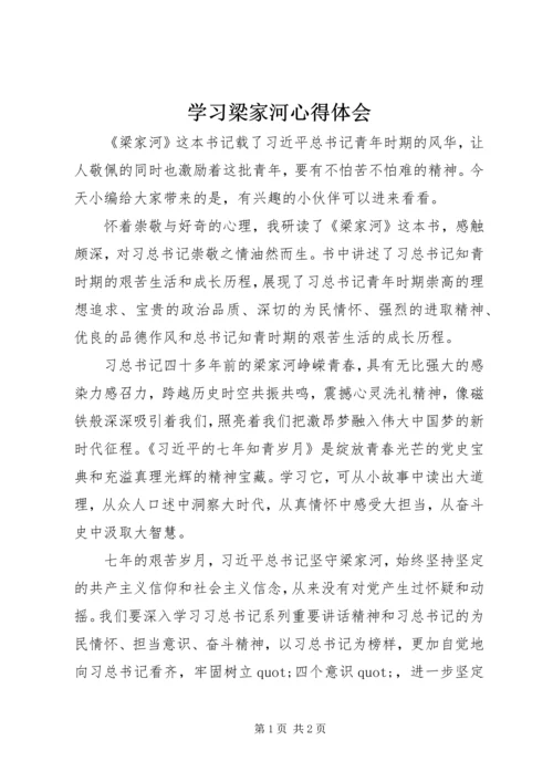 学习梁家河心得体会 (3).docx