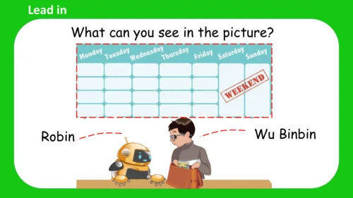 Unit 2 My week Part A Let's learn课件 （共45张PPT）
