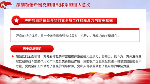 主题教育党课ppt十三个坚持严密党的组织体系党建
