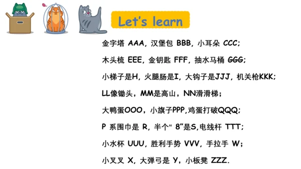 Module 1 Unit 1 It's the ABC song 课件(共21张PPT)