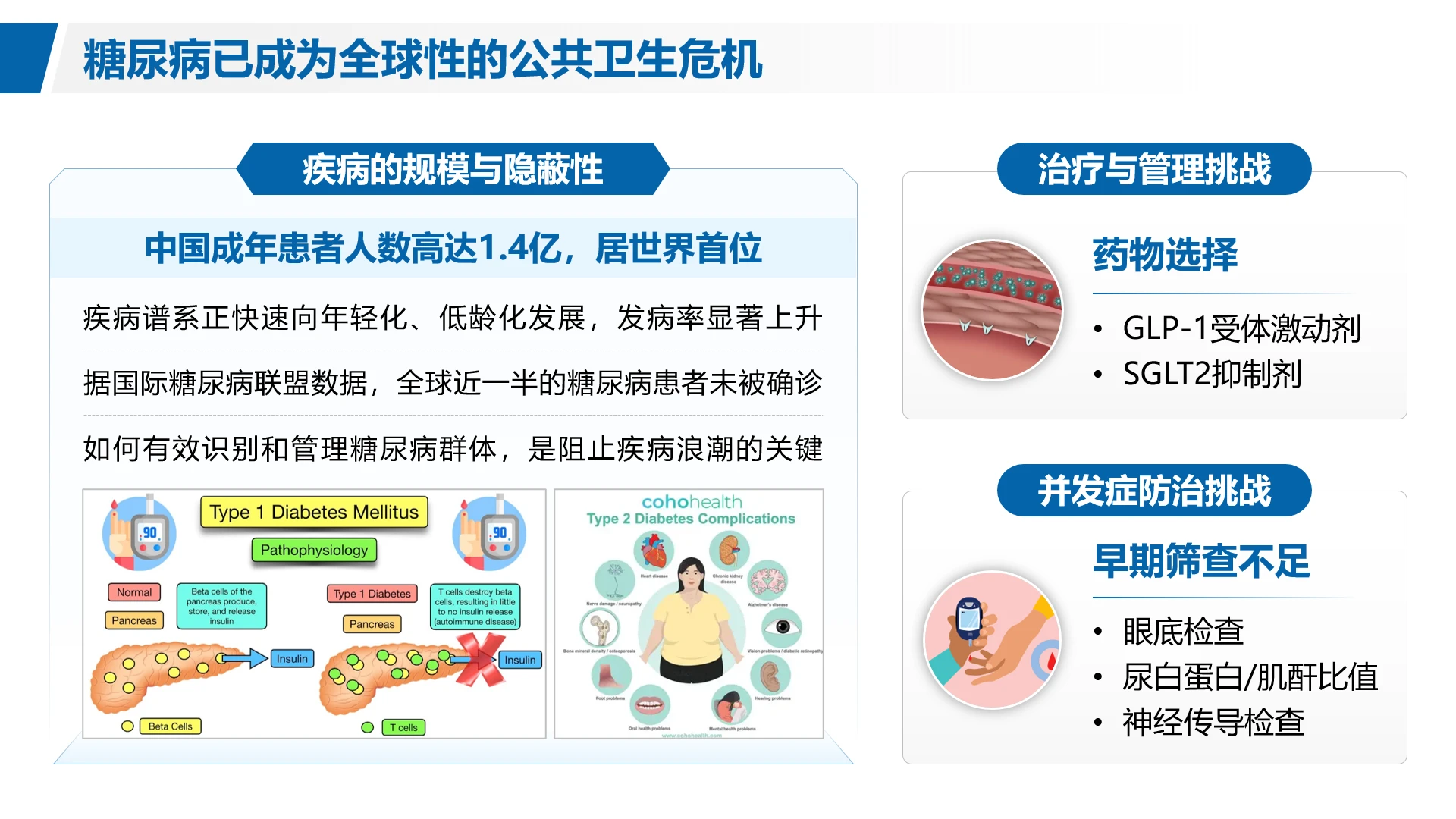 工作总结-学术科研医学蓝色商务风3项