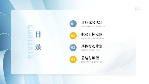 大学生职业生涯规划PPT