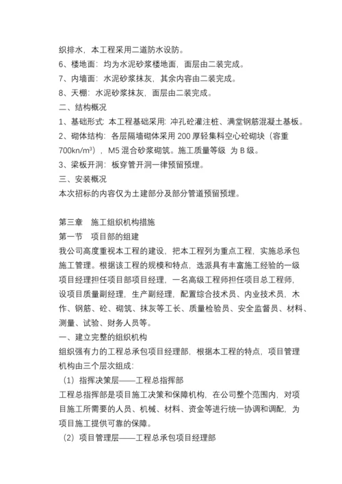 政务服务中心施工组织设计方案.docx